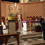 Roraty z dziećmi i św. Mikołajem